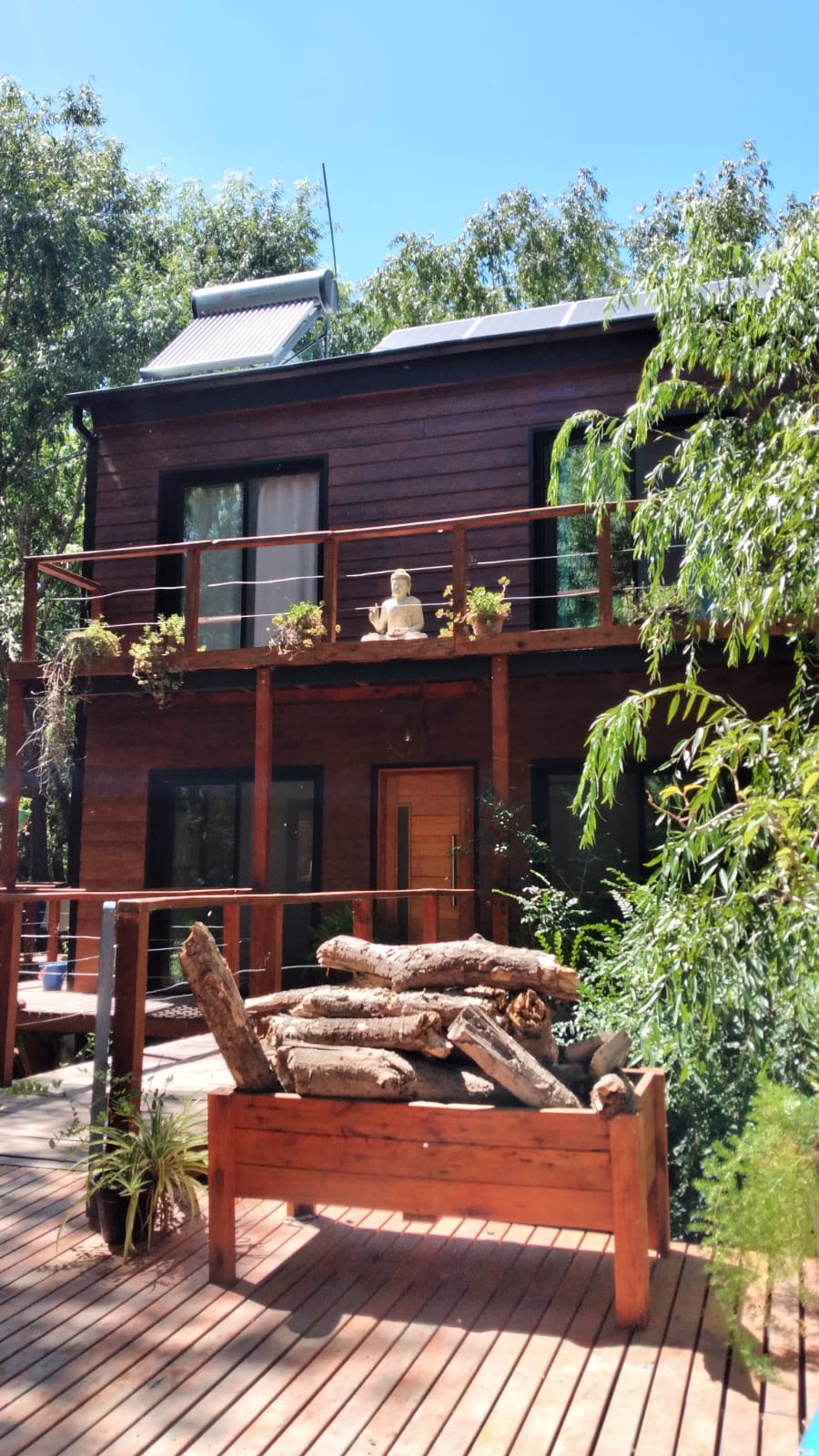 Casa Isla del Delta, casa autosuficiente sobre palafitos en el Delta de Tigre, Buenos Aires — foto 8 de 9. Proyecto del Arq. Germán Vazquez