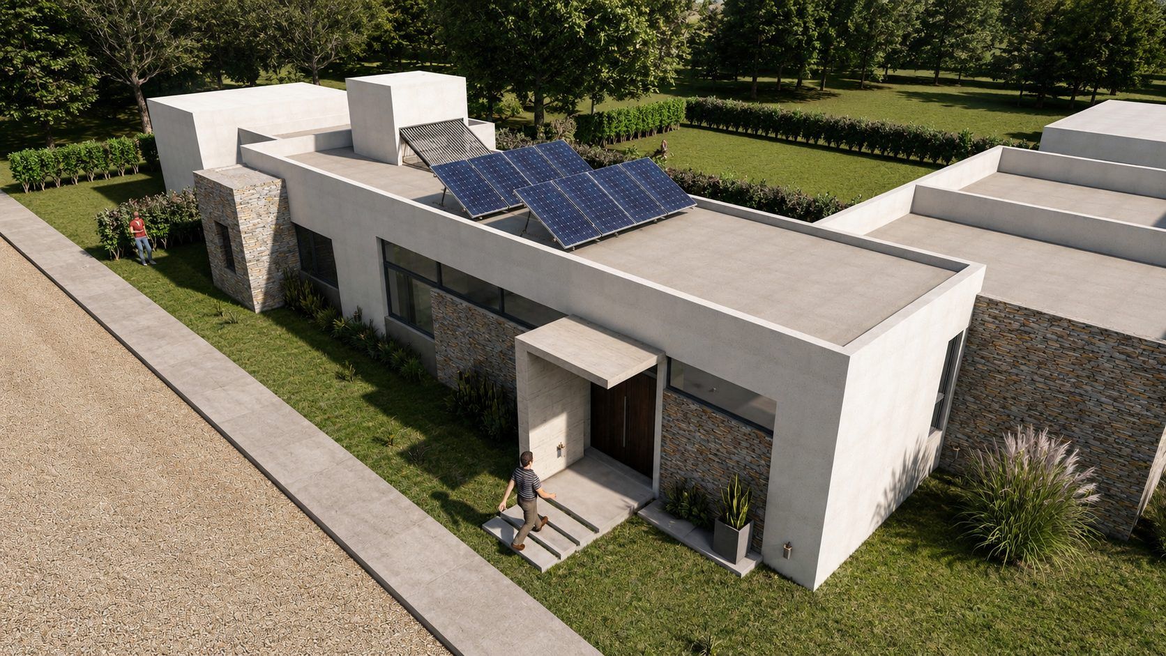 Casa FP, vivienda unifamiliar en Neuquén — foto 3 de 3. Proyecto del Arq. Germán Vazquez
