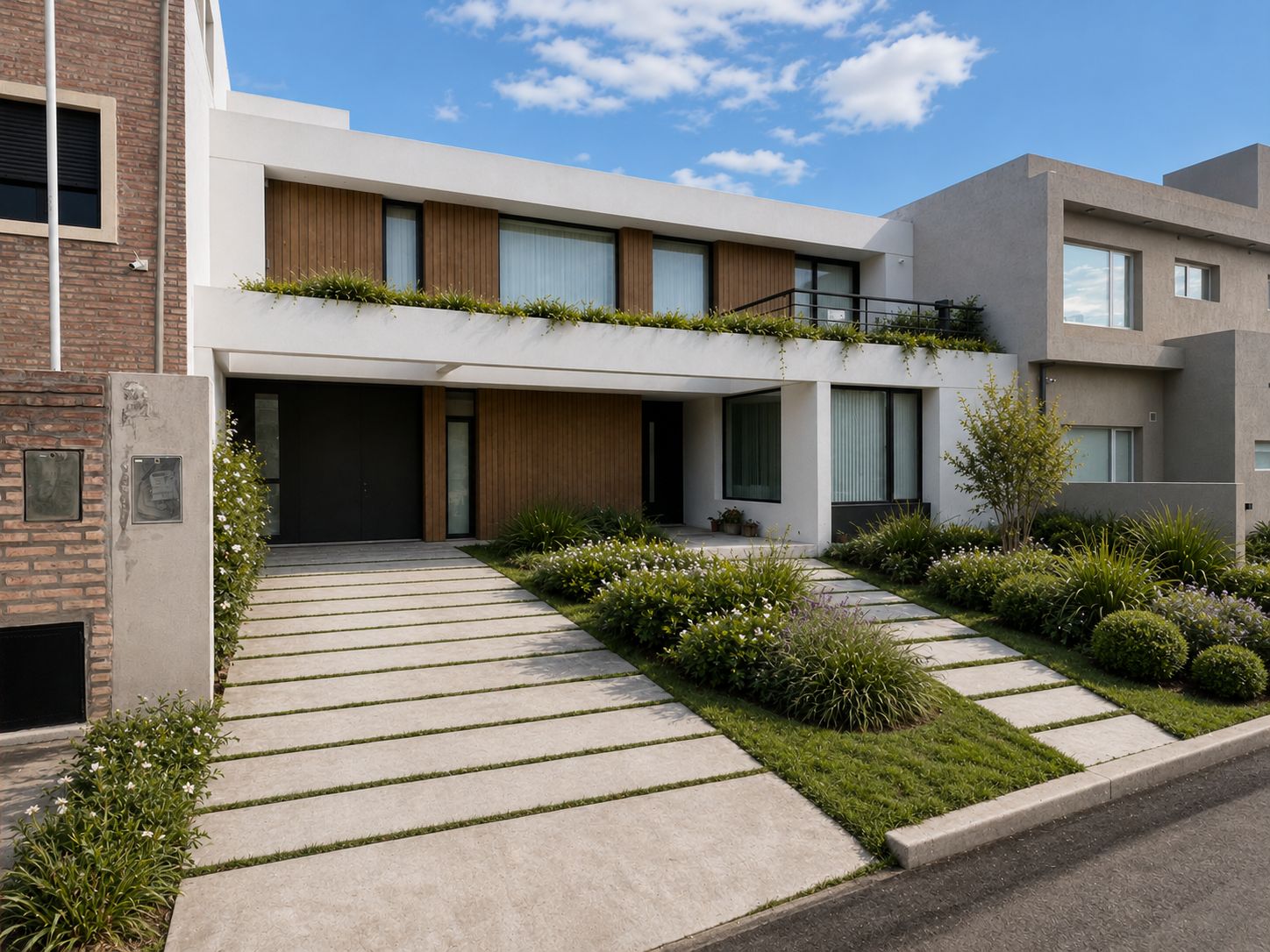Casa VMA, vivienda unifamiliar sustentable en Viedma, Río Negro — foto 3 de 4. Proyecto del Arq. Germán Vazquez