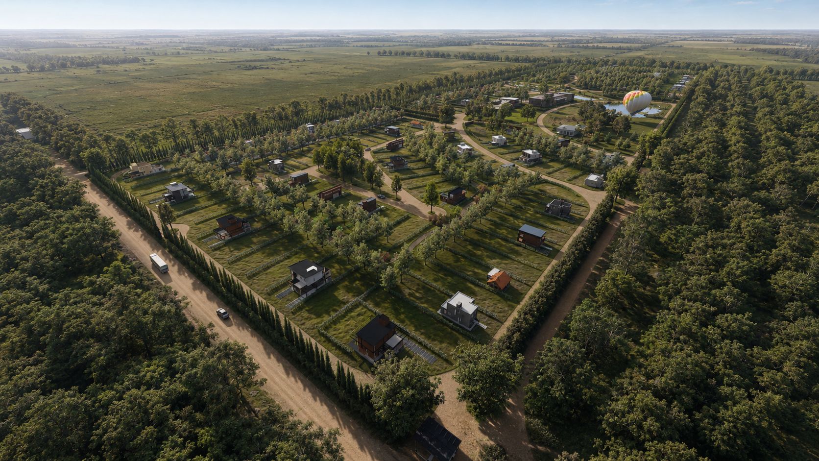 Estancia Paraíso, urbanización sustentable en Concordia, Entre Ríos — foto 4 de 24. Proyecto del Arq. Germán Vazquez