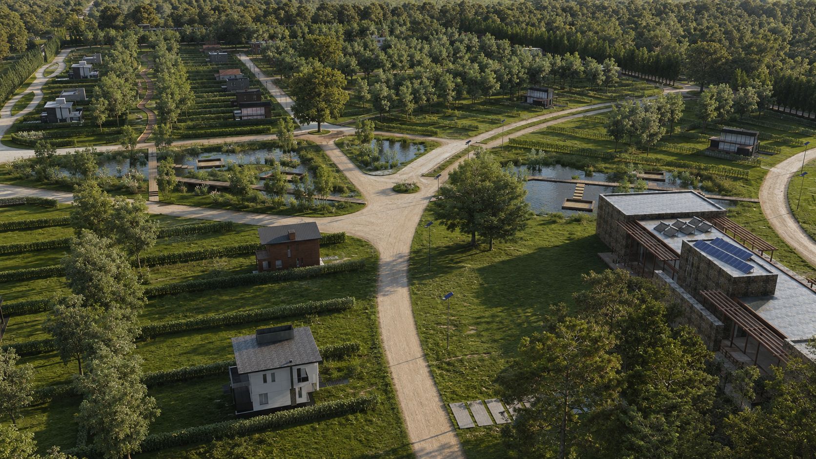 Estancia Paraíso, urbanización sustentable en Concordia, Entre Ríos — foto 7 de 24. Proyecto del Arq. Germán Vazquez
