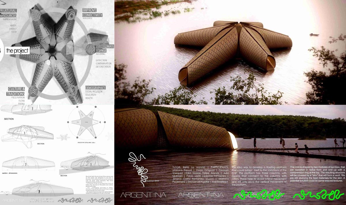 Fab Lab Flotante M.I.T., investigación en Amazonia — foto 2 de 3. Proyecto del Arq. Germán Vazquez