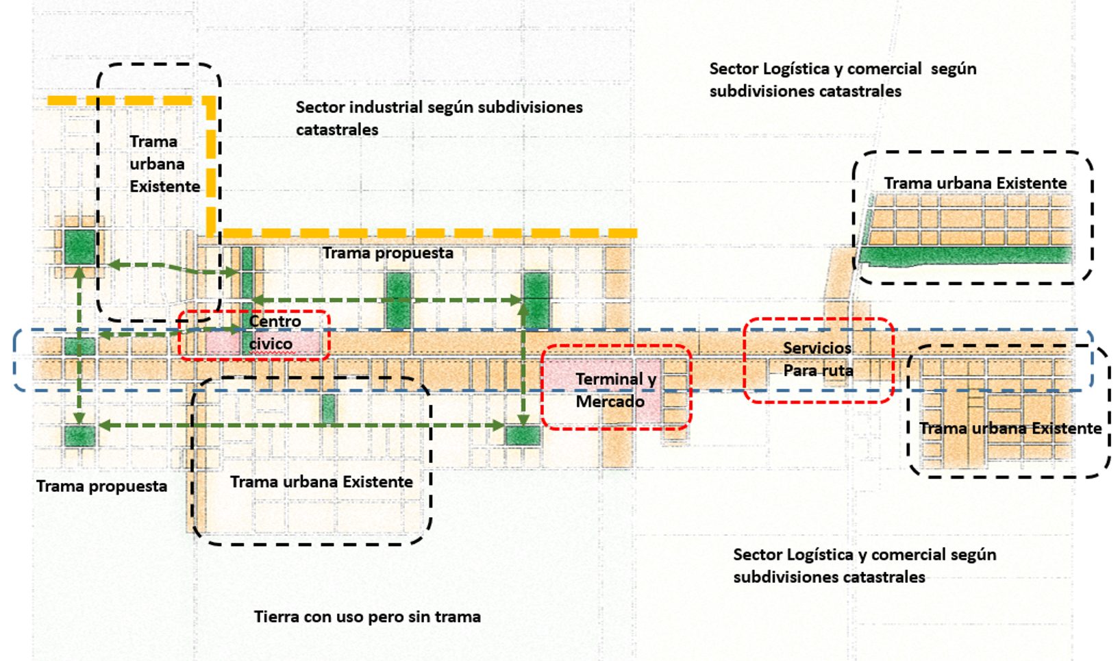 Urbanización J. Falcón, Paraguay. Obra del Arq. Germán Vazquez