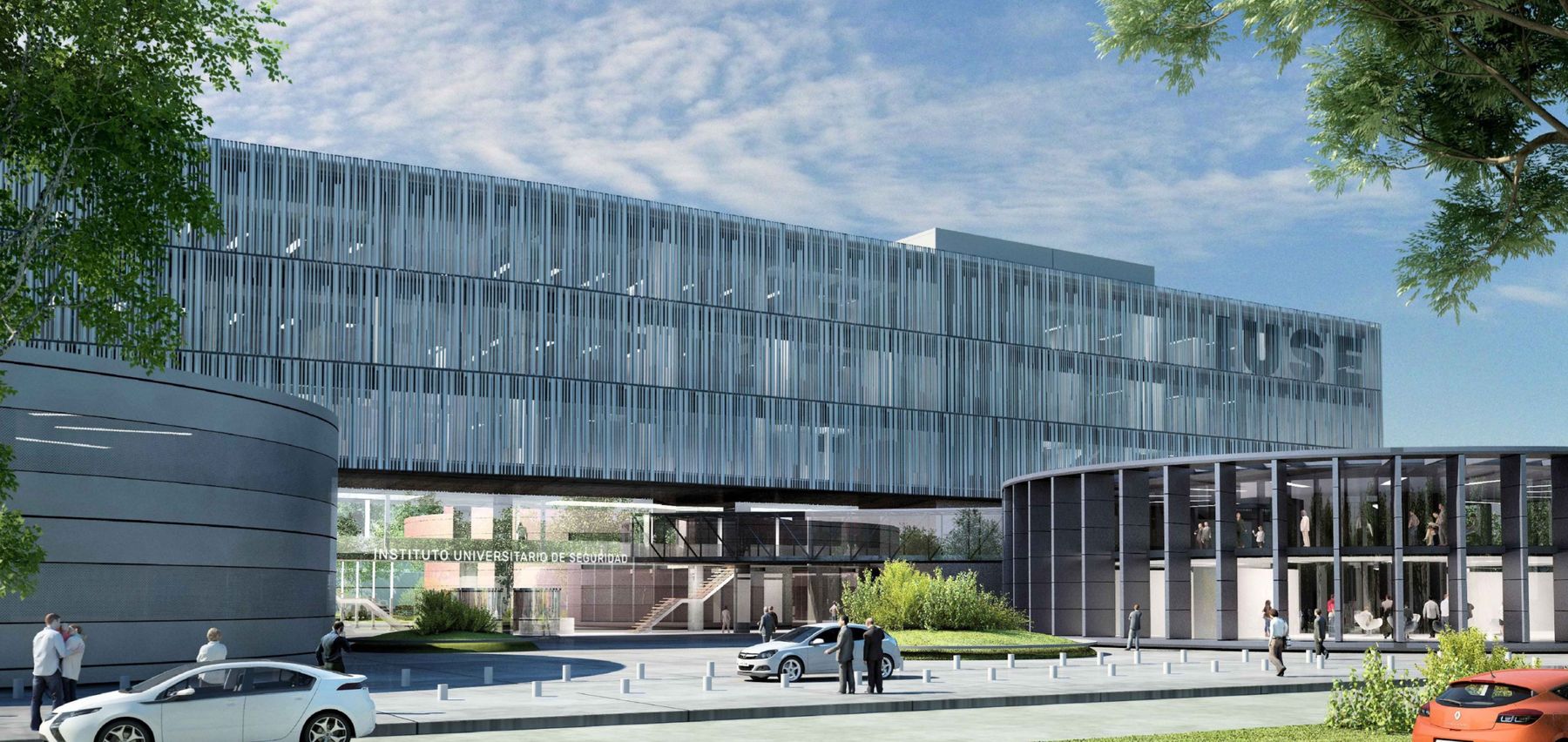 Instituto Universitario de Seguridad, concurso en Buenos Aires — foto 4 de 9. Proyecto del Arq. Germán Vazquez