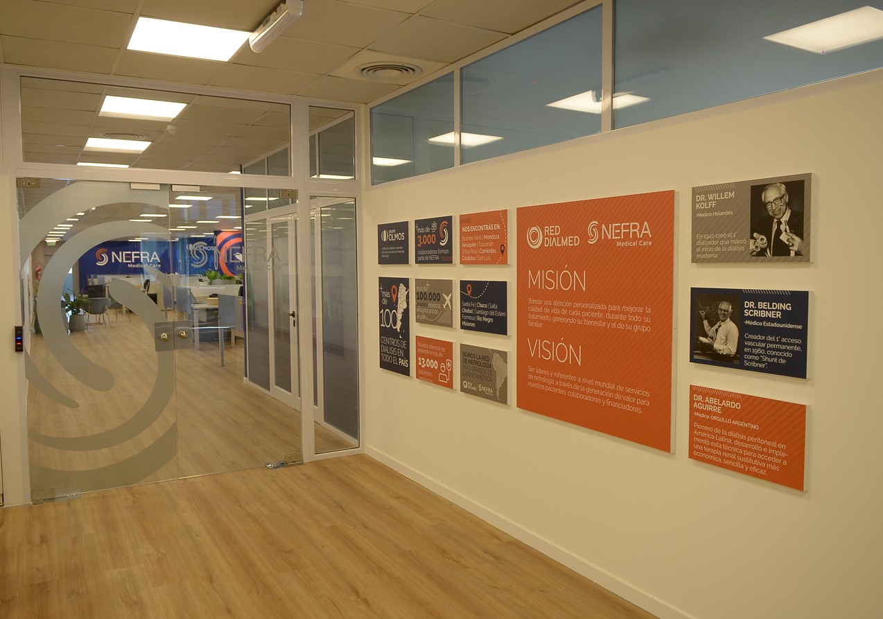 Oficinas NEFRA, oficinas en Sector salud, CABA — foto 3 de 3. Proyecto del Arq. Germán Vazquez