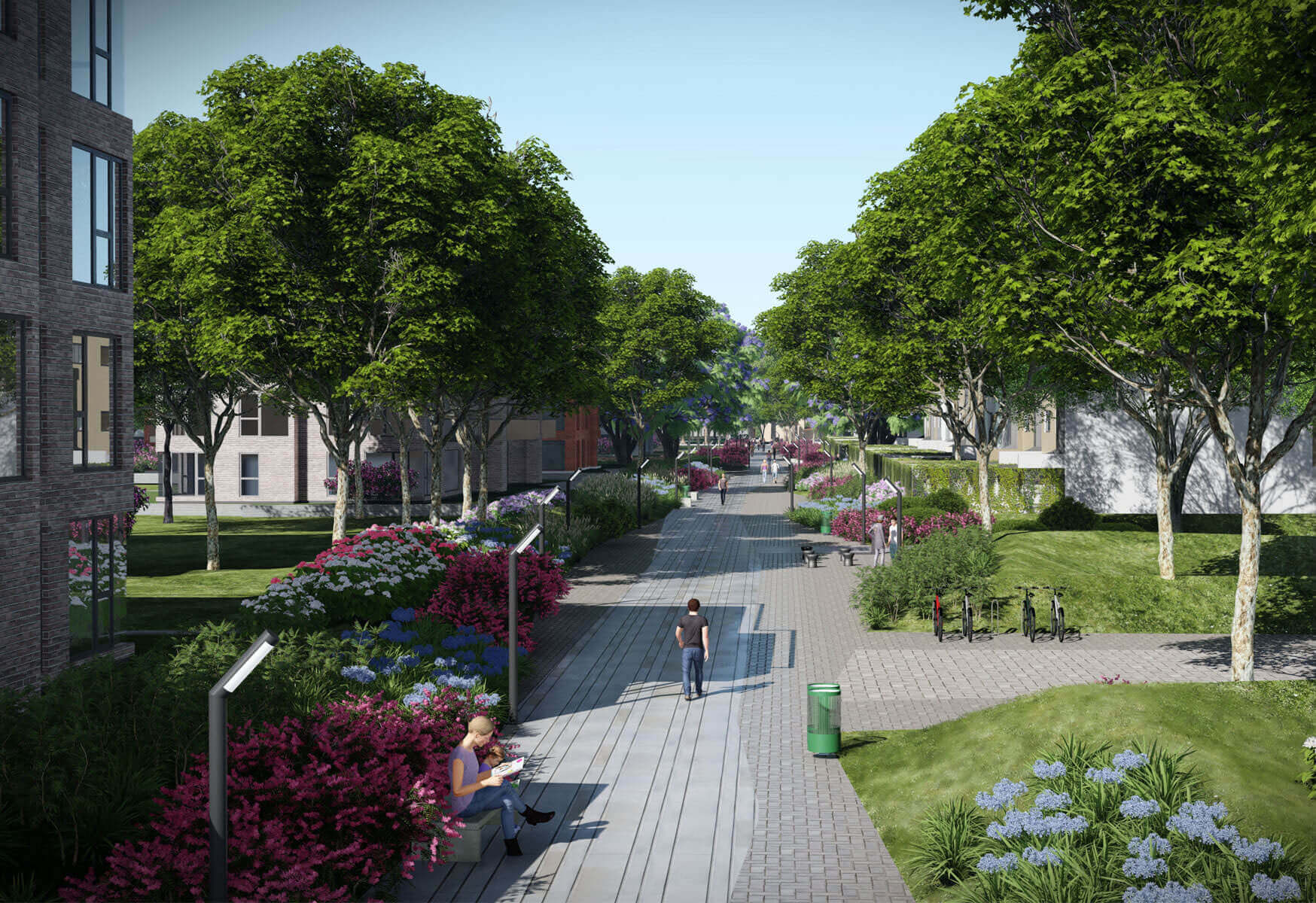 Placemaking Plaza Nogales, espacio público participativo en Malvinas Argentinas, Buenos Aires — foto 3 de 12. Proyecto del Arq. Germán Vazquez